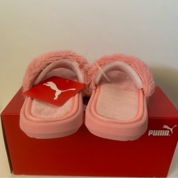 NIB. PUMA Cool Cat Faux Fur Slide Sandal - Picture 6 of 8